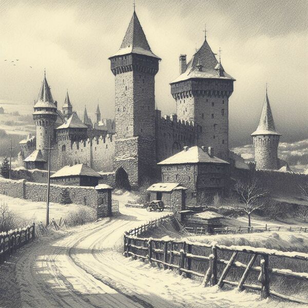 Burg Freudenstein im Winter