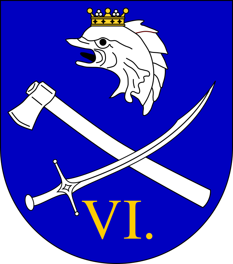 Wappen VI. Perricumer Regiment.svg