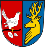 Wappen des Familienzweiges Ruchin-Rathsamshausen