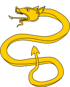 Schildhalter Schlange gold rechts2.svg