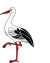 Schildhalter Storch rechts2.svg